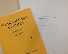Shakespeare Studies book