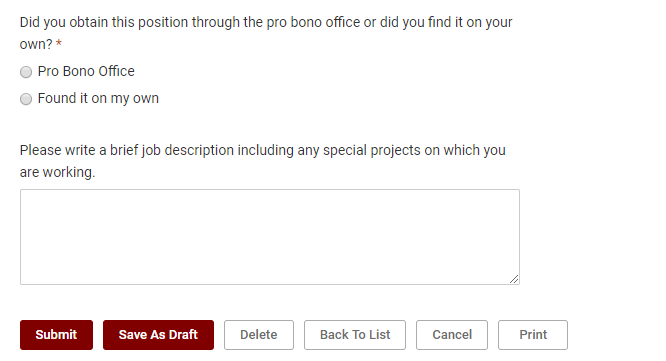 Indicate how you found this opportunity and hit submit