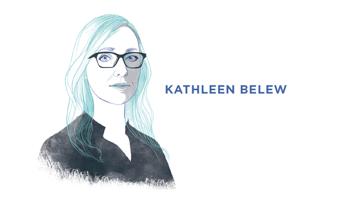 Illustration of Kathleen Belew