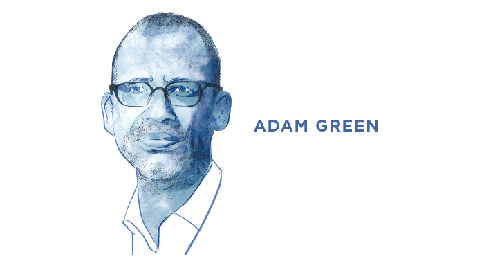 Illustration of Adam Green