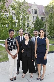 Group photo of Oshiafi, Deulofeut-Manzur, Beck, Yarramalla, and Nigam