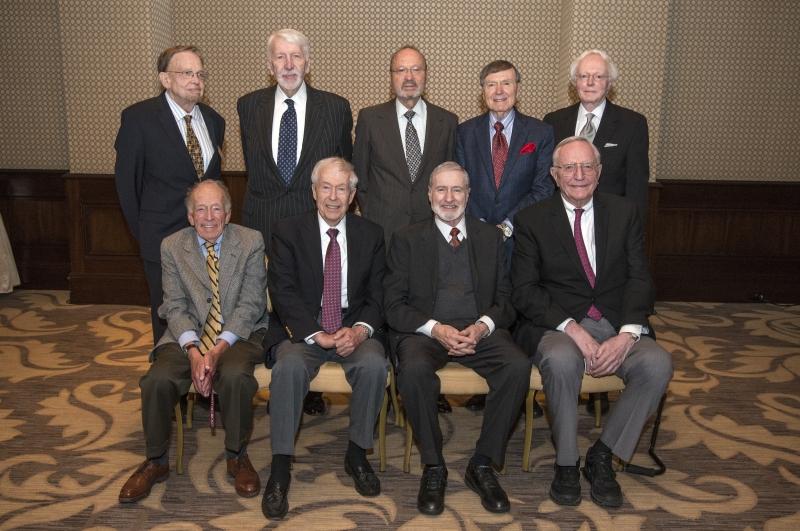 Members of the Class of 1955 celebrate their 60th reunion.