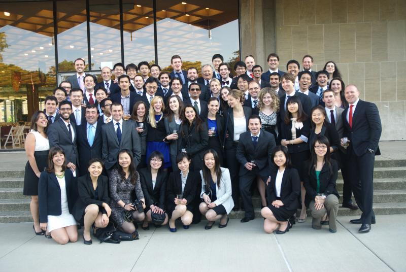 The graduating LLM group. The graduating LLM group.