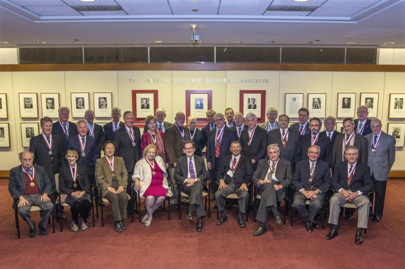 The Class of 1964 received 50th Reunion commemorative medals.