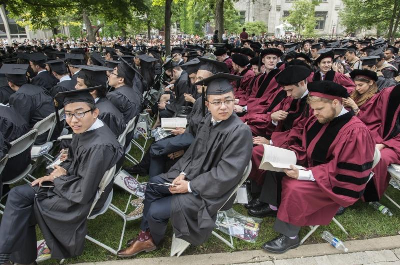 The University Convocation takes place right before the Law School's Diploma & Hooding Ceremony. The University Convocation takes place right before the Law School's Diploma & Hooding Ceremony.