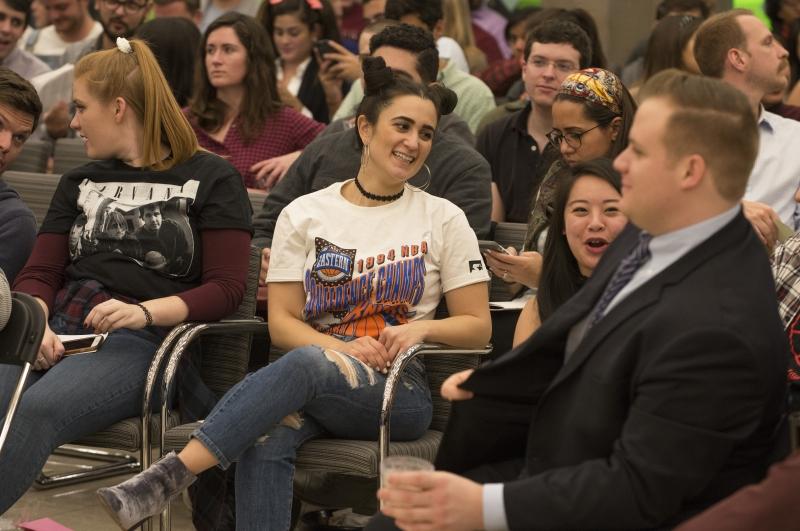 90s style of many kinds was out in force, including these vintage concert and sports t-shirts. 