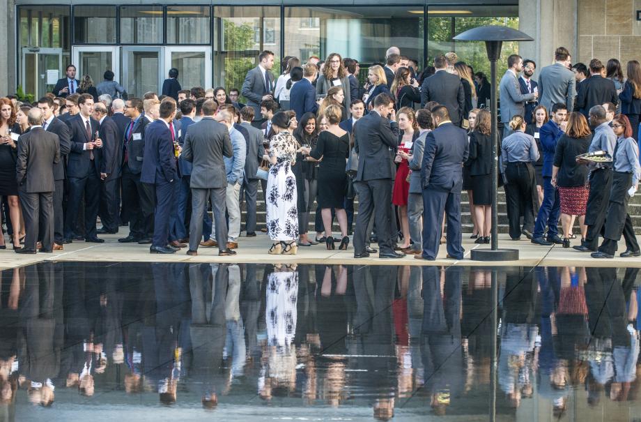 The Law School welcomed first-year students with a variety of orientation events. The Law School welcomed first-year students with a variety of orientation events.