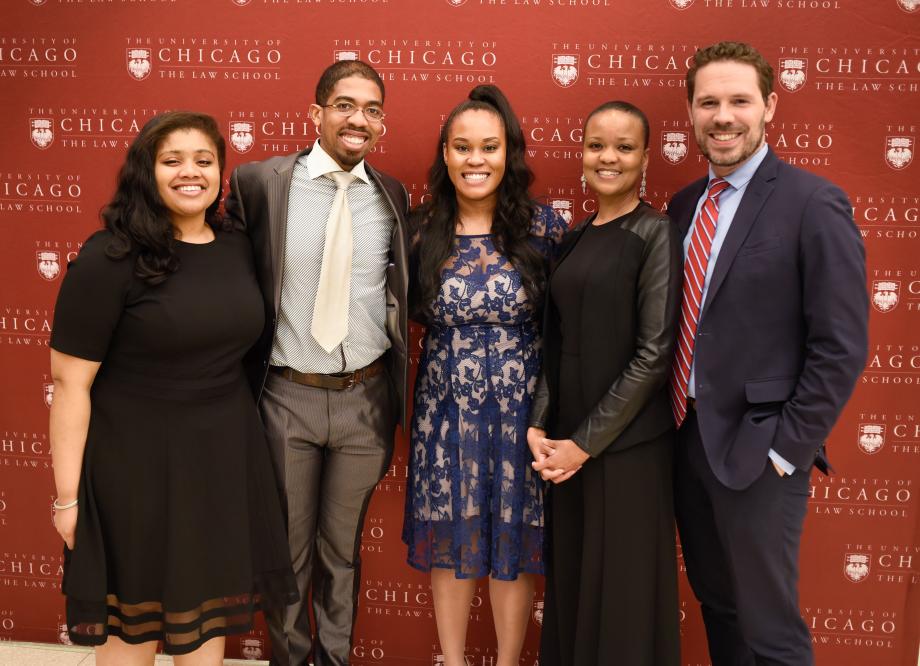 Todd with members of the central planning committee for the 2019 Parsons Dinner.