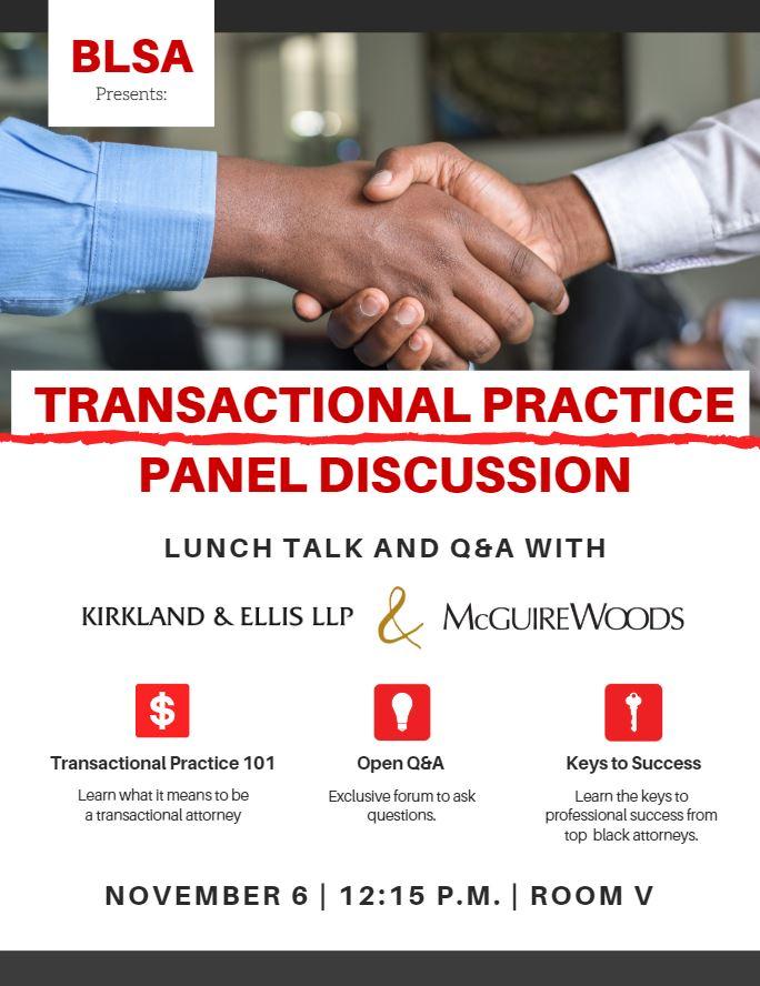 Transactional Practice Panel Discussion