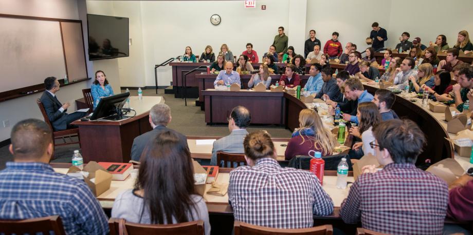 Judge Michelle Friedland addresses the Law School