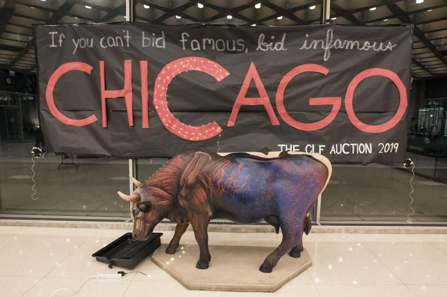 The 1920s visited the Law School on January 24 during a jazz-era themed auction for the Chicago Law Foundation.