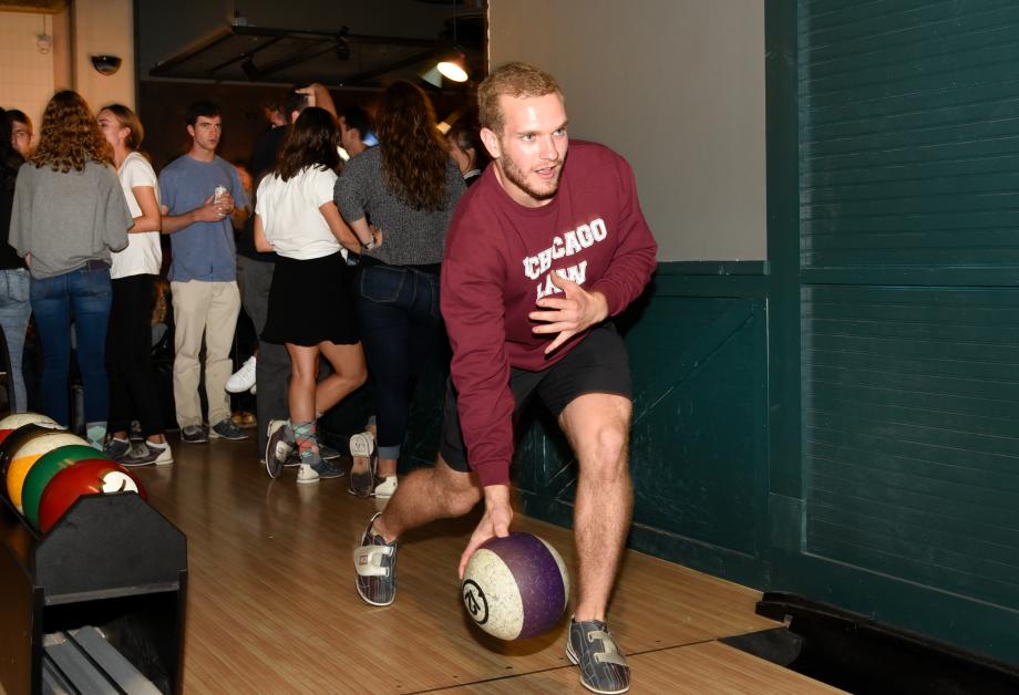 The evening event, held at Punch Bowl Social in the West Loop, featured a variety of activities. 