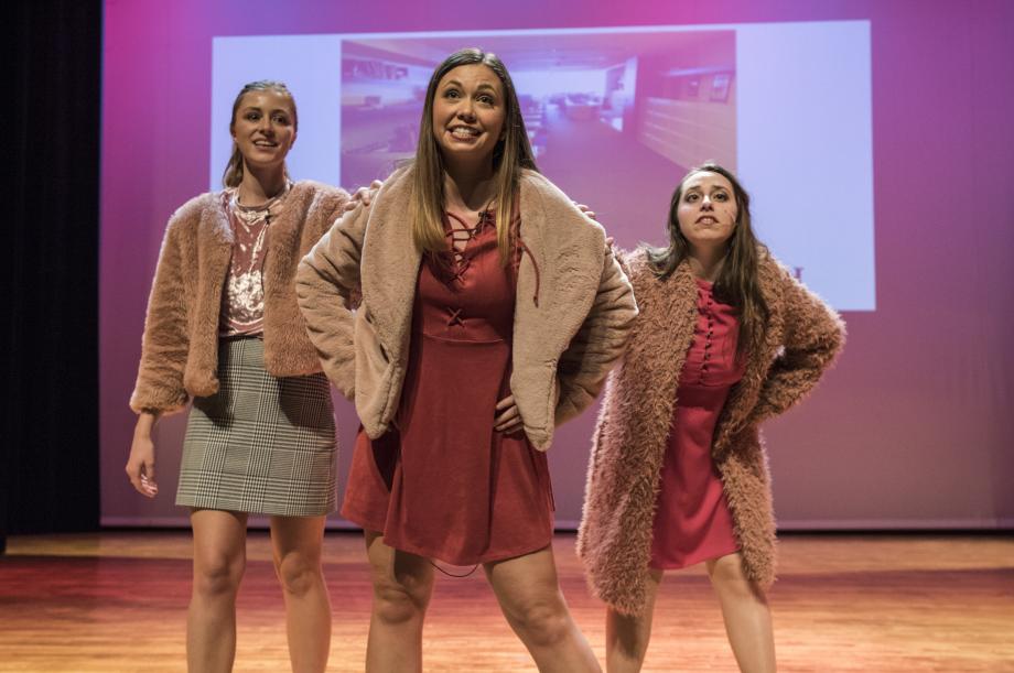 The three Enchantresses-in-Chief sing about the challenges of running a student journal.