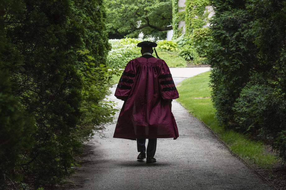 hooding ceremony