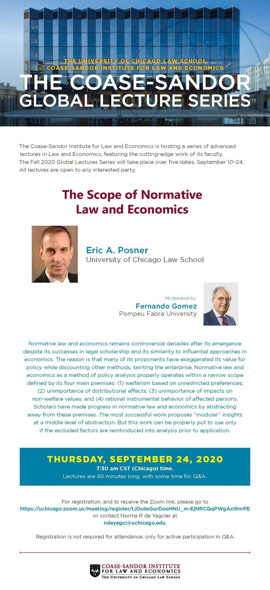 Global Lecture Series - Posner