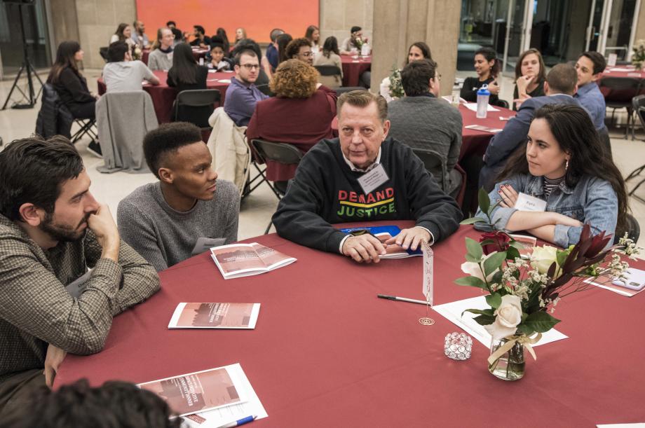 The event, an initiative of the Law Students Association's Diversity and Inclusion Committee, created an opportunity for students, faculty, and staff to have meaningful conversations with community leaders, many of whom challenged them to consider their impact on the community and to expand their engagement.