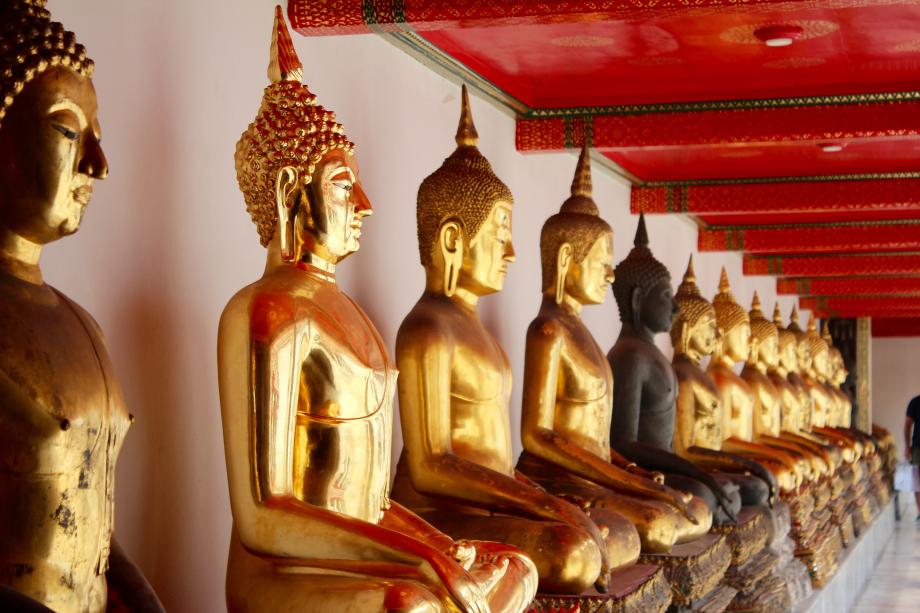 A Buddhist temple in Thailand