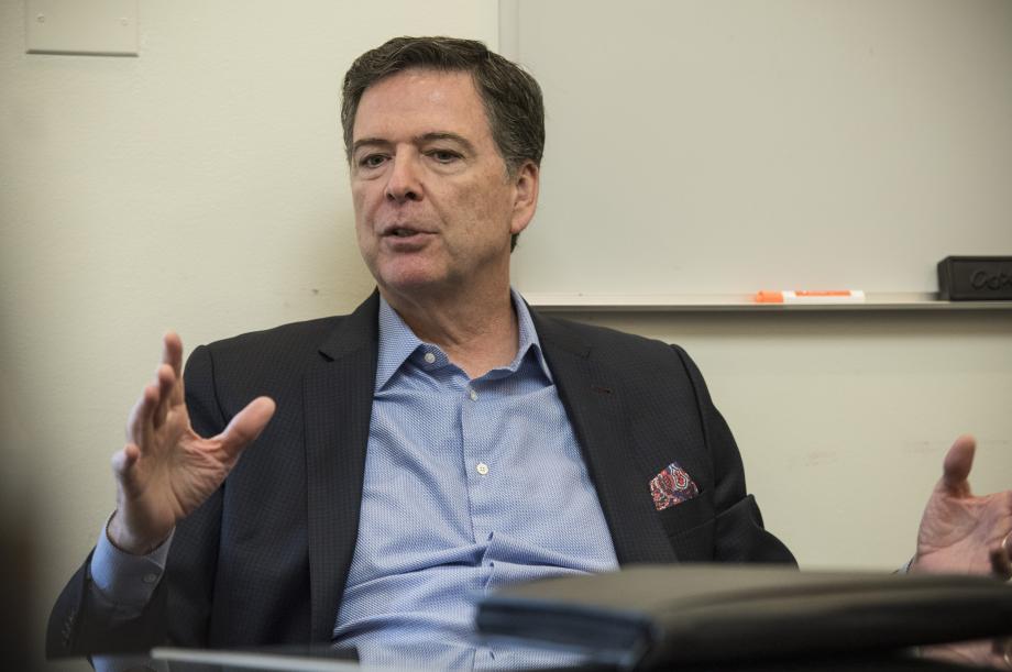 Comey in October 2019