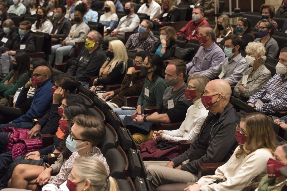 For many family members of students, this was their first time seeing the Law School in-person.