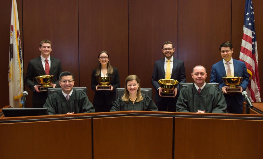 2022 Moot Court Finalists and Judges
