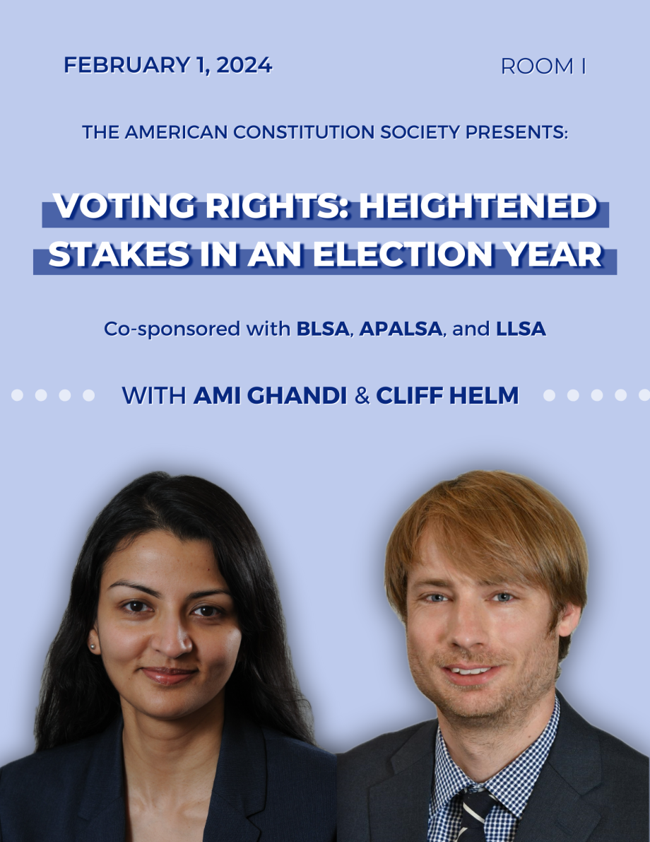 Voting Rights Event ACS