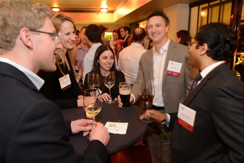 Students and alumni mingled at the Annual Clerkship Reception. Students and alumni mingled at the Annual Clerkship Reception.