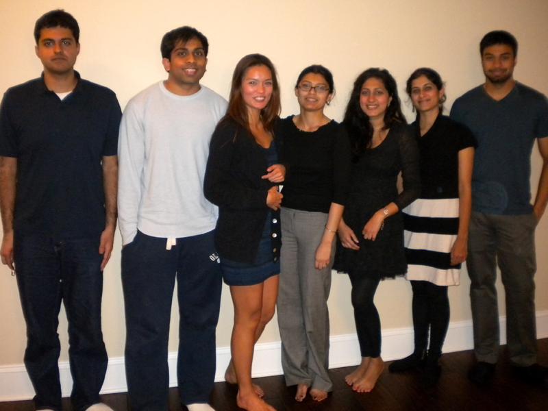 South Asian Law Students Association board members.