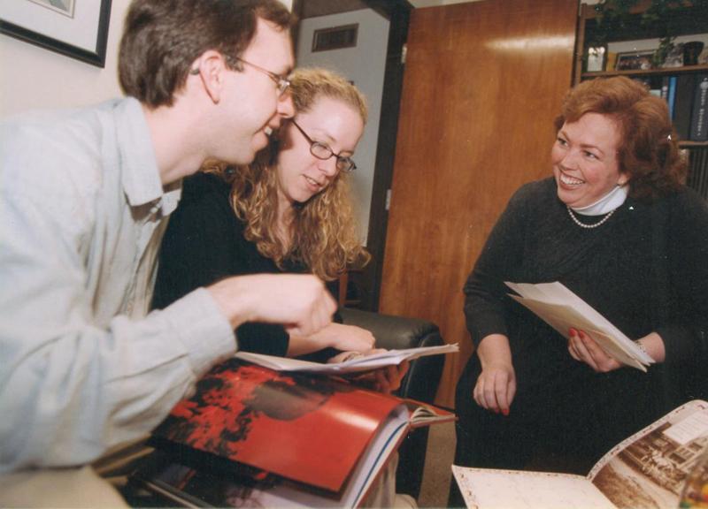 Ellen Cosgrove counseling students circa 2003.
