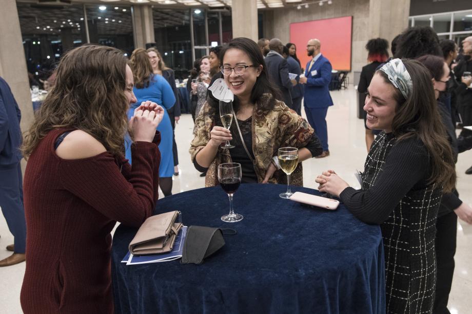 BLSA welcomed leaders from other student organizations with whom BLSA partners to participate in the Parsons Dinner. 