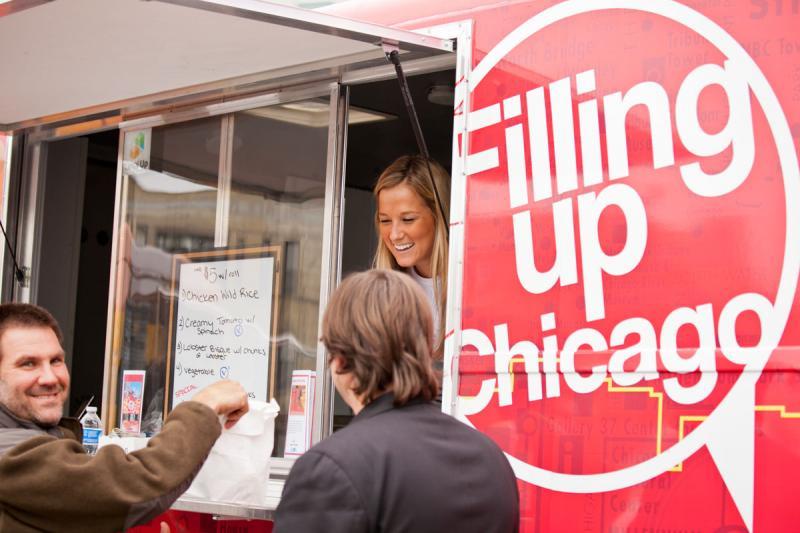 Even soup comes in food trucks. Even soup comes in food trucks.