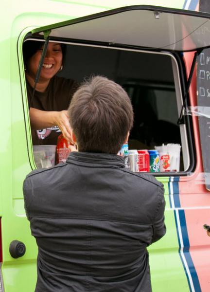 DucknRoll's menu is inspired by Vietnamese bánh mì sandwiches. DucknRoll's menu is inspired by Vietnamese bánh mì sandwiches.
