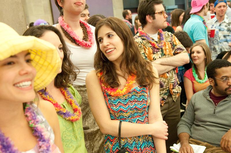 Much of the fun of the auction comes from watching the drama of bidding. Much of the fun of the auction comes from watching the drama of bidding.