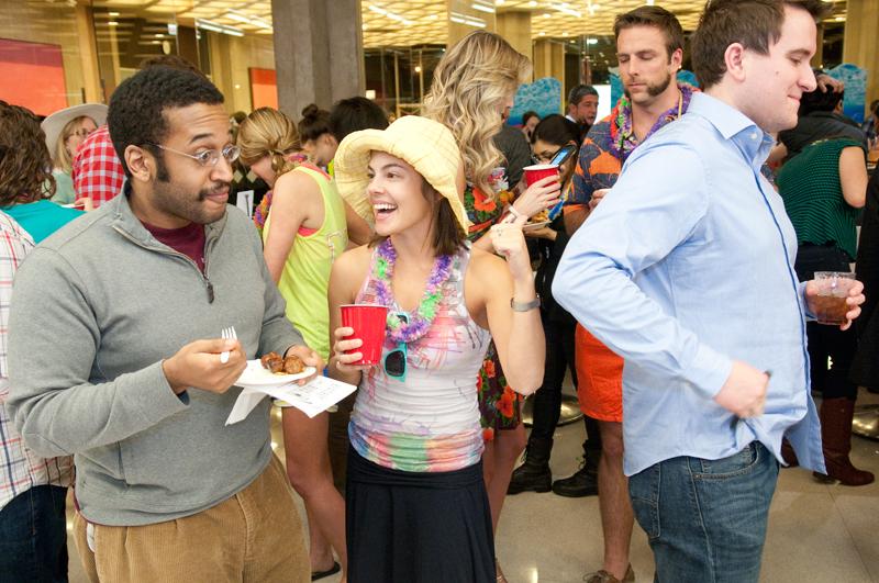 As with any Law School get-together, the food was plentiful. As with any Law School get-together, the food was plentiful.