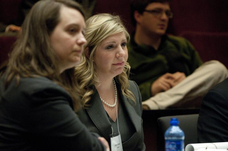 Oralists Laura Morgan and Keren McElvy of the University of Alabama