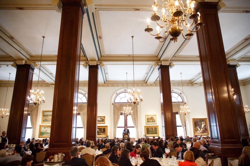 The event was held at the Union League Club of Chicago downtown. 