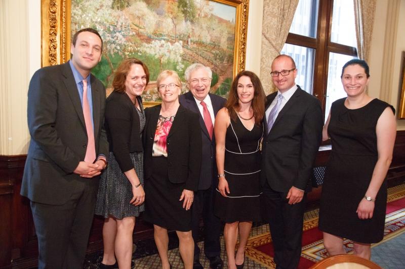 Siegler with her family. 