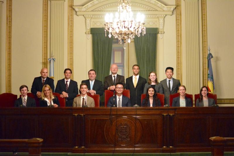 Also on the itinerary: a visit to the Supreme Court of the Province of Buenos Aires and an opportunity to meet Justice Daniel Soria. Also on the itinerary: a visit to the Supreme Court of the Province of Buenos Aires and an opportunity to meet Justice Daniel Soria.