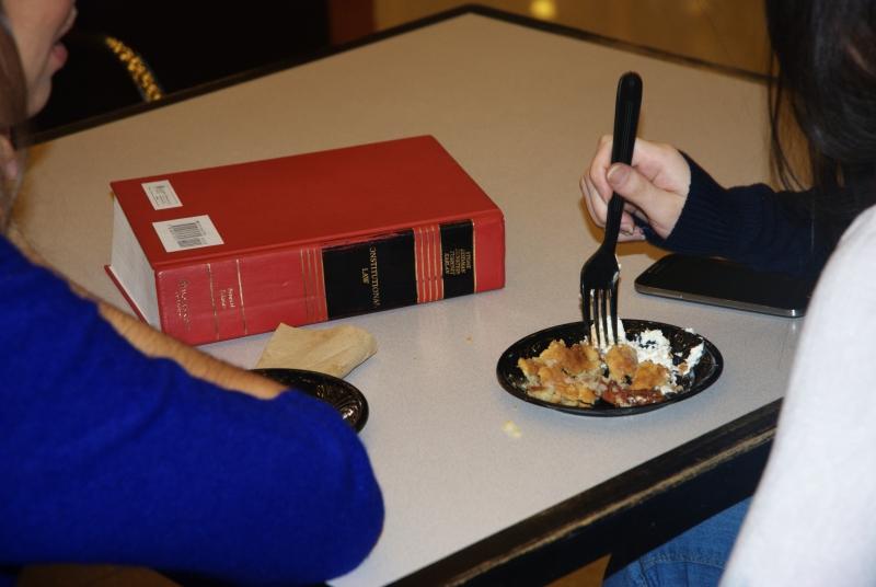 Only at the Law School: Pie and Constitutional Law. Only at the Law School: Pie and Constitutional Law.