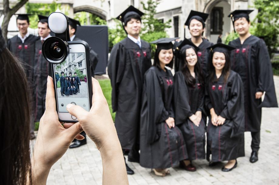 A group of LLM students posed for a quick photo. A group of LLM students posed for a quick photo.