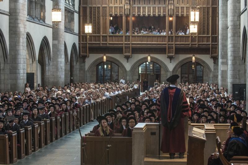 The University of Chicago Law School 2016 Diploma and Hooding Ceremony was held on June 11 at Rockefeller Memorial Chapel.