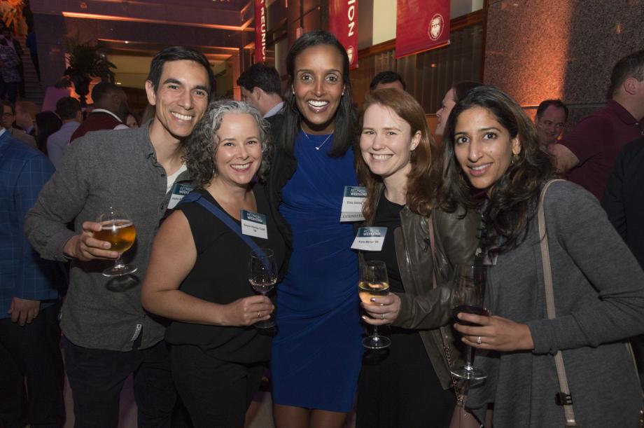 Friday night's Wine Mess offered alumni a chance to see old friends and remember a treasured Law School tradition. 