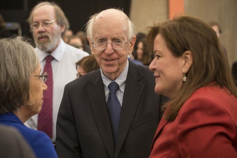 Several judges attended the event, including Seventh Circuit Court of Appeals Judges Diane Wood, Frank Easterbrook, and Richard Posner, and Northern District of Illinois Judge Virginia Kendall.