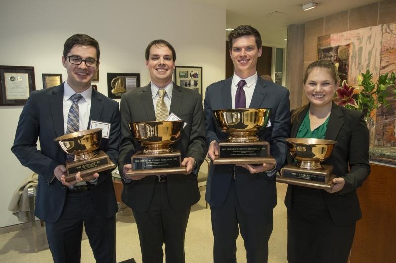 The Law School congratulates all four finalists!