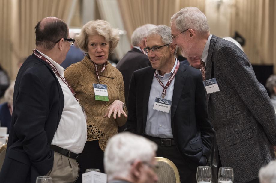 A day earlier, alumni gathered and reconnected at the Annual Loop Luncheon.