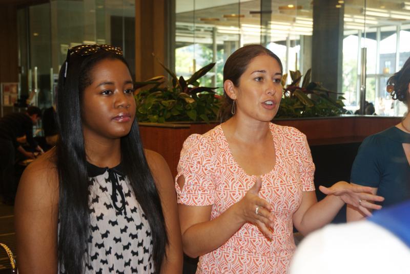Student organization leaders told 1Ls how to get involved in their groups. Student organization leaders told 1Ls how to get involved in their groups.