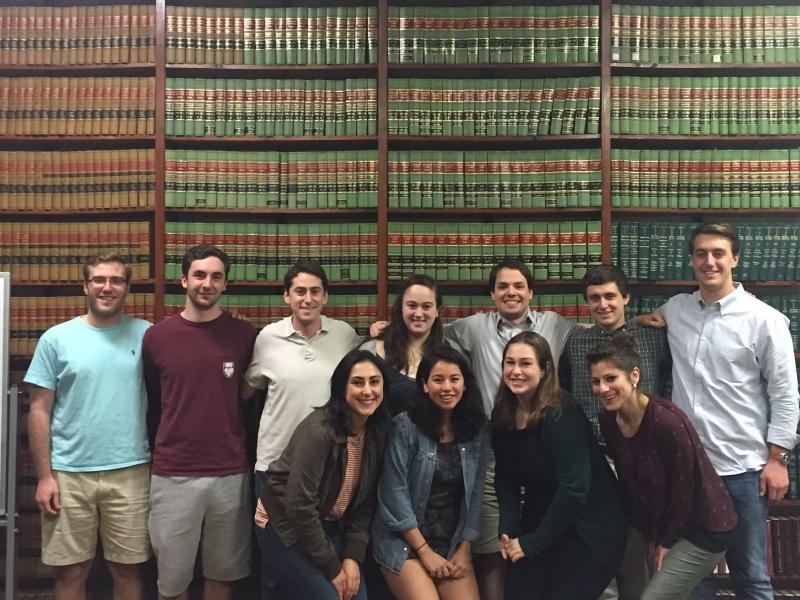 These students spent their week at the Louisiana Capital Defense Center, a non-profit law office committed to providing quality legal representation to people facing the death penalty in Louisiana and other parts of America's South.
