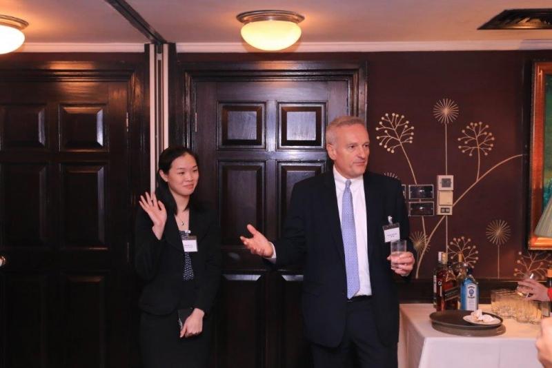Bryant Edwards, ’81, and Hannah Loo '17 Bryant Edwards, ’81, and Hannah Loo '17