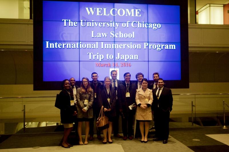 Another group of students traveled to Japan to focus on constitutionalism, legal reform, and minorities' rights.