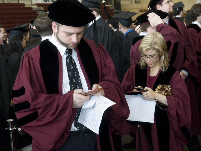 Just before Convocation Just before Convocation