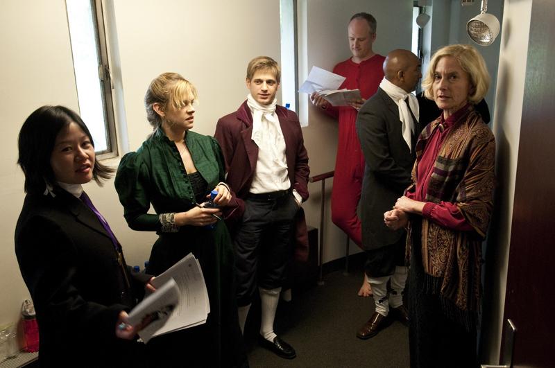 Conference participants post-performance